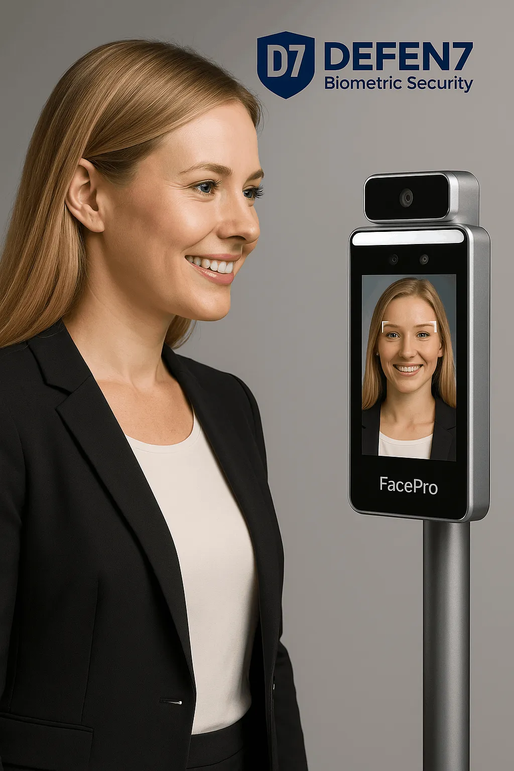 Acceso biométrico facial FacePro de Defen7